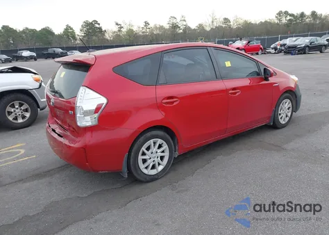 2012 Toyota Prius V from USA, damaged, VIN JTDZN3EU2C3121671